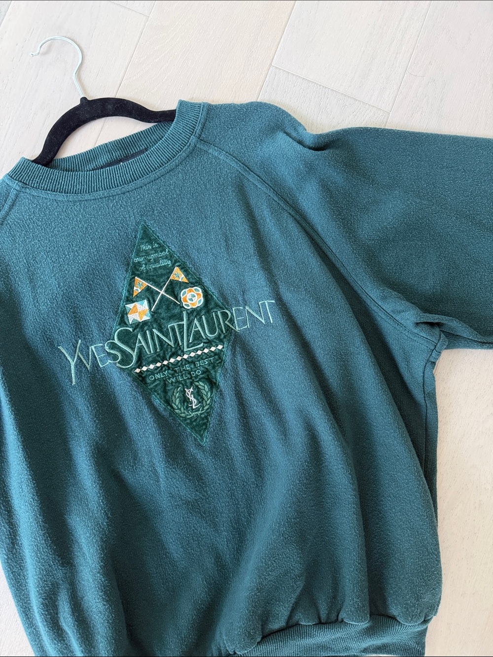 Vintage YSL Yves Saint Laurent Crewneck Sweatshirt unisex